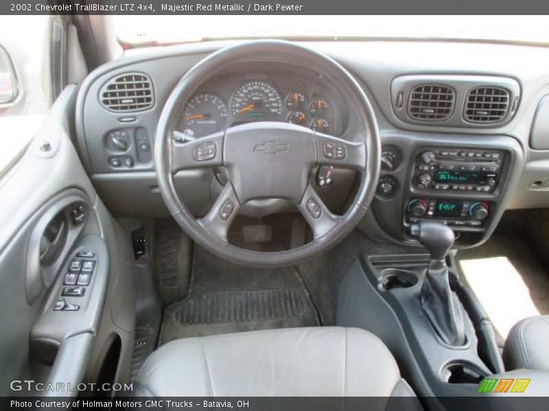 Majestic Red Metallic / Dark Pewter 2002 Chevrolet TrailBlazer LTZ 4x4