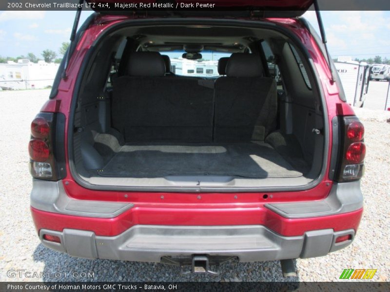 Majestic Red Metallic / Dark Pewter 2002 Chevrolet TrailBlazer LTZ 4x4