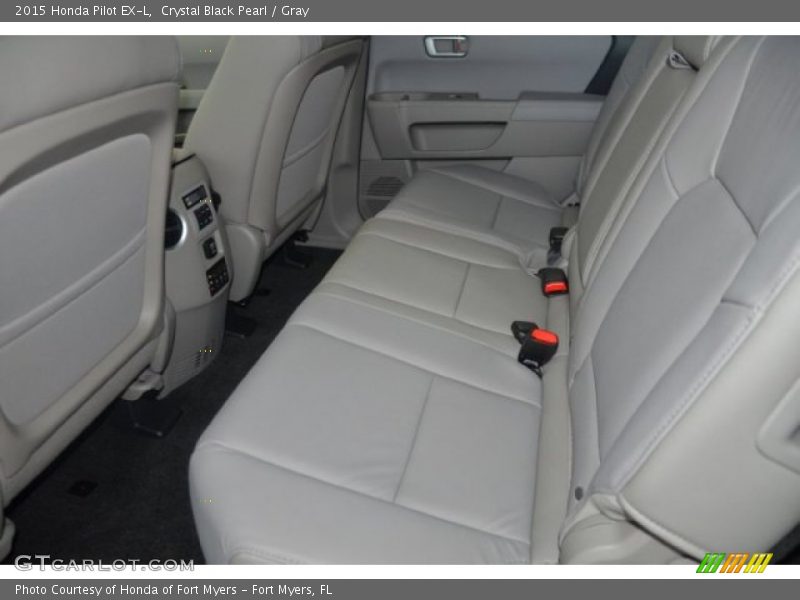 Crystal Black Pearl / Gray 2015 Honda Pilot EX-L