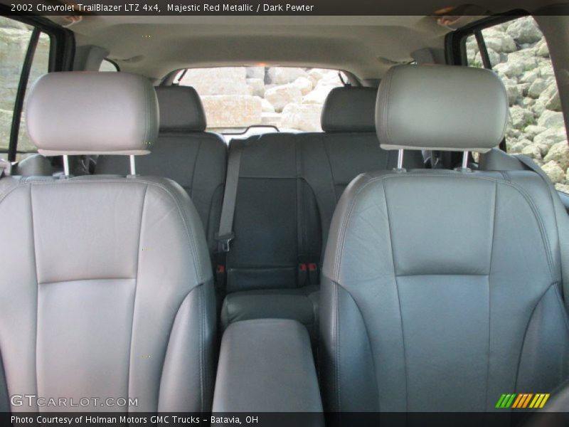 Majestic Red Metallic / Dark Pewter 2002 Chevrolet TrailBlazer LTZ 4x4