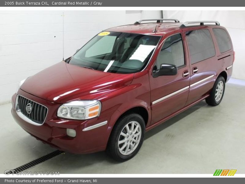 Cardinal Red Metallic / Gray 2005 Buick Terraza CXL