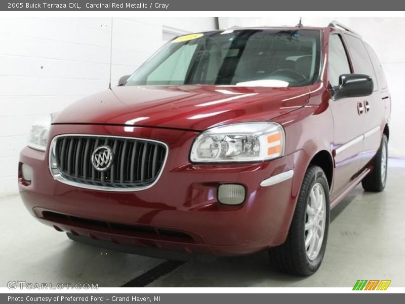 Cardinal Red Metallic / Gray 2005 Buick Terraza CXL