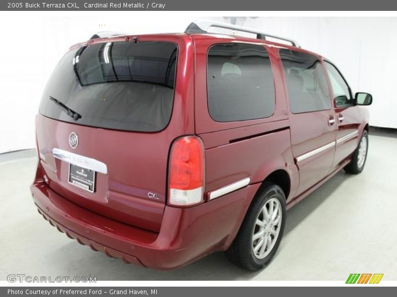 Cardinal Red Metallic / Gray 2005 Buick Terraza CXL