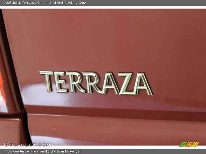 Cardinal Red Metallic / Gray 2005 Buick Terraza CXL