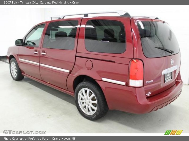 Cardinal Red Metallic / Gray 2005 Buick Terraza CXL