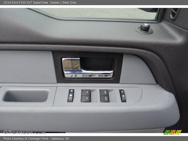 Sunset / Steel Grey 2014 Ford F150 XLT SuperCrew