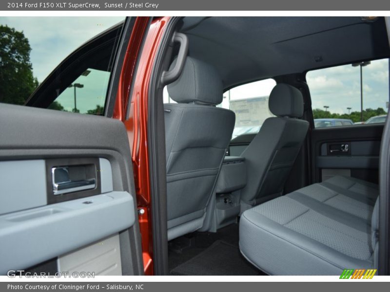 Sunset / Steel Grey 2014 Ford F150 XLT SuperCrew