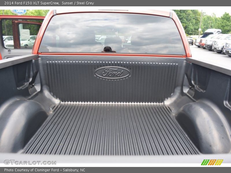 Sunset / Steel Grey 2014 Ford F150 XLT SuperCrew