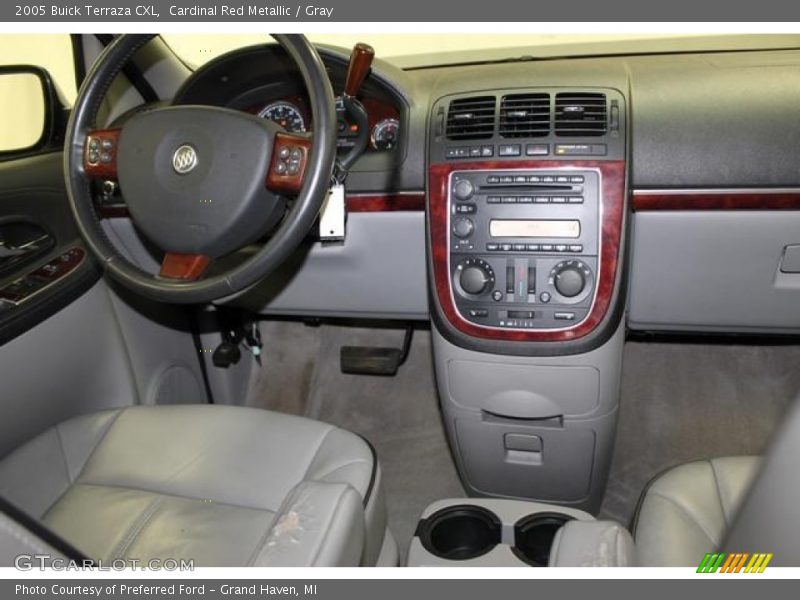 Cardinal Red Metallic / Gray 2005 Buick Terraza CXL