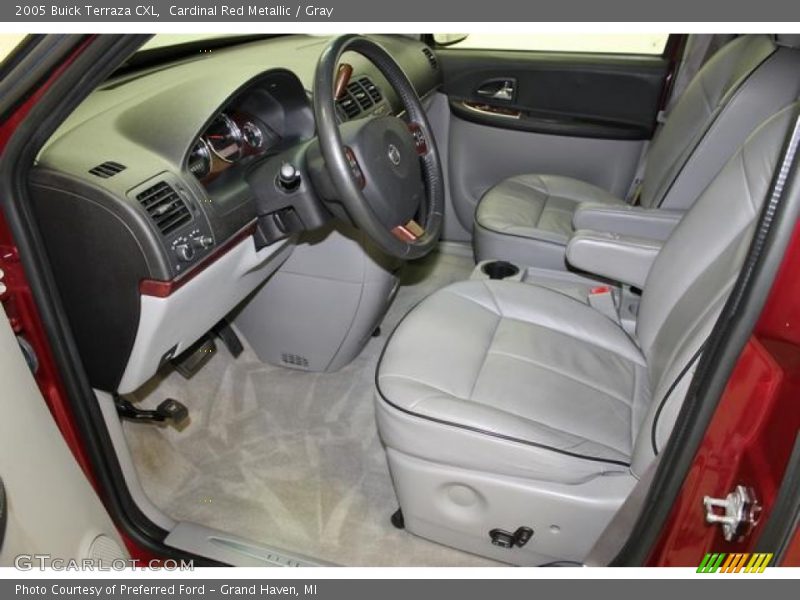 Cardinal Red Metallic / Gray 2005 Buick Terraza CXL