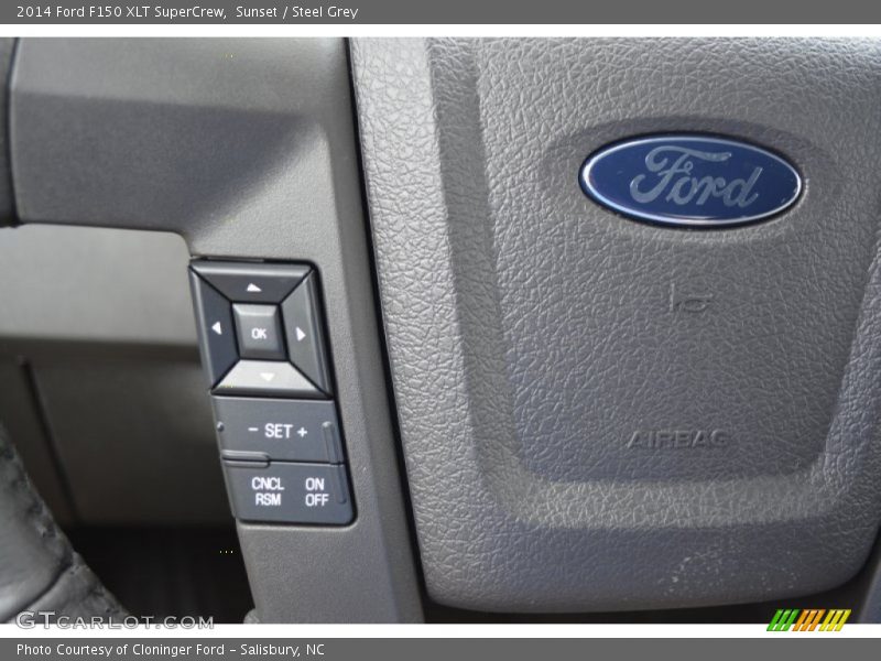 Sunset / Steel Grey 2014 Ford F150 XLT SuperCrew