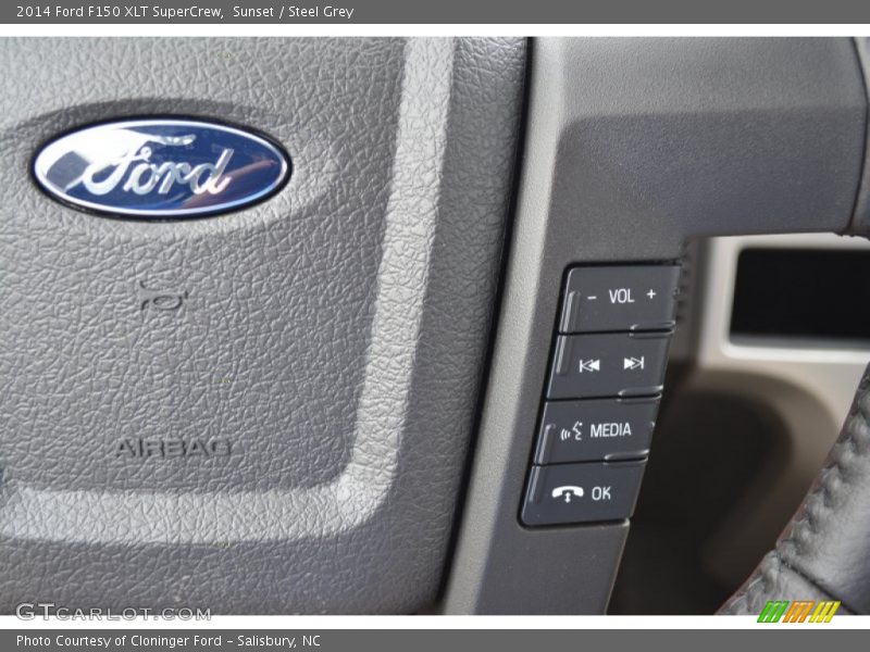Sunset / Steel Grey 2014 Ford F150 XLT SuperCrew