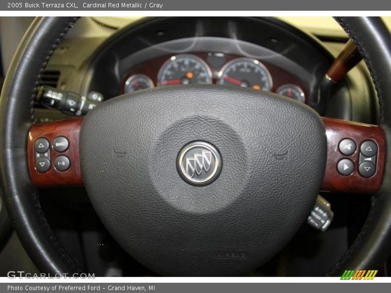 Cardinal Red Metallic / Gray 2005 Buick Terraza CXL