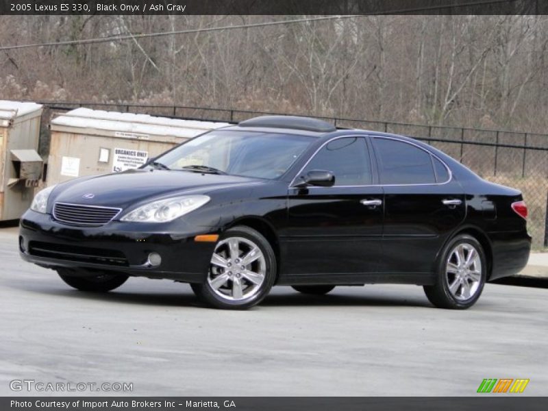 Black Onyx / Ash Gray 2005 Lexus ES 330