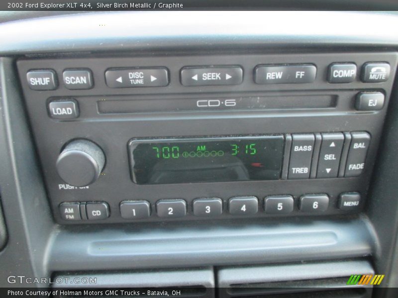 Silver Birch Metallic / Graphite 2002 Ford Explorer XLT 4x4