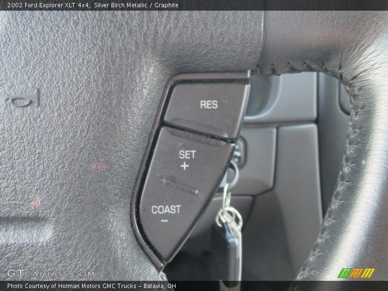 Silver Birch Metallic / Graphite 2002 Ford Explorer XLT 4x4