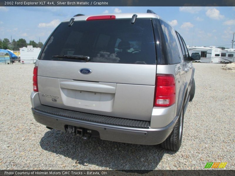 Silver Birch Metallic / Graphite 2002 Ford Explorer XLT 4x4