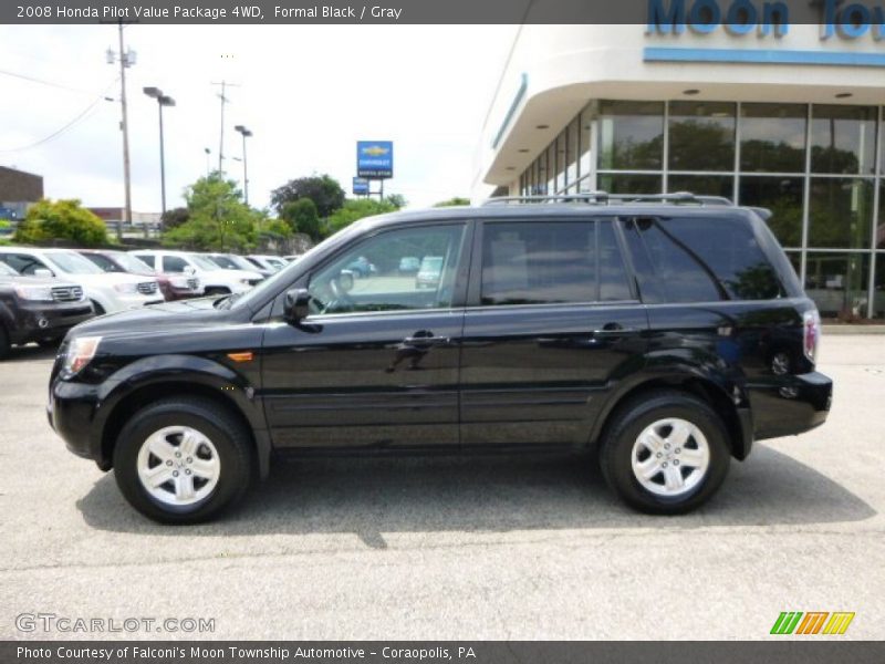 Formal Black / Gray 2008 Honda Pilot Value Package 4WD