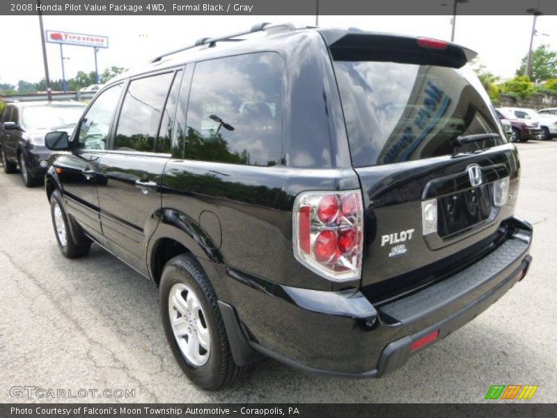 Formal Black / Gray 2008 Honda Pilot Value Package 4WD