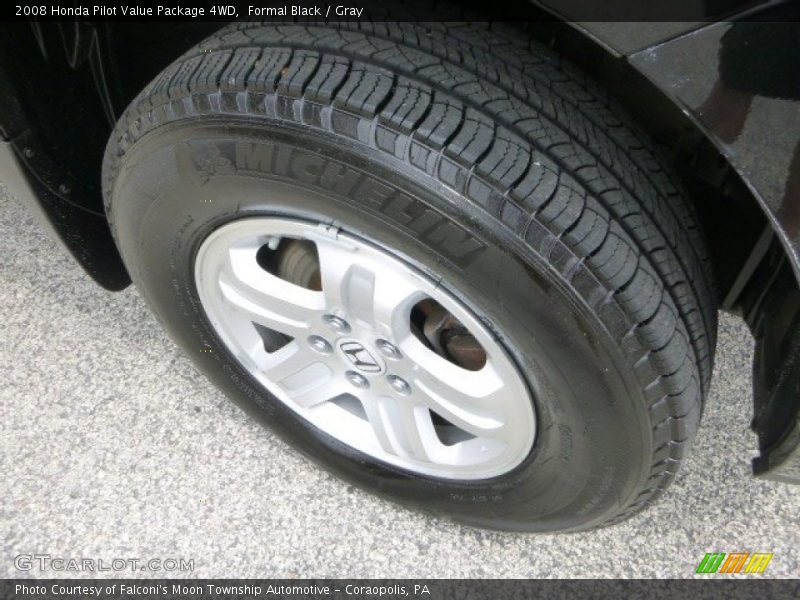 Formal Black / Gray 2008 Honda Pilot Value Package 4WD