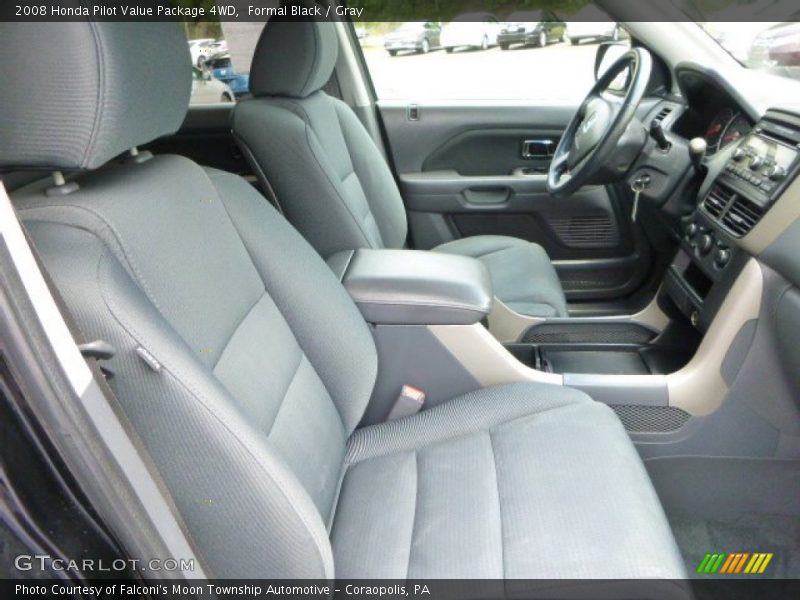 Formal Black / Gray 2008 Honda Pilot Value Package 4WD