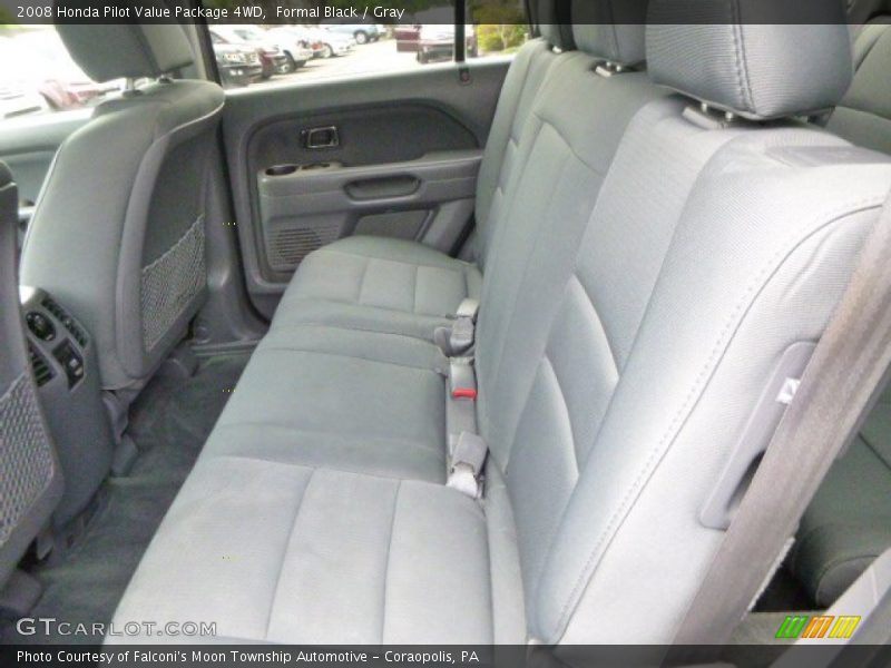 Formal Black / Gray 2008 Honda Pilot Value Package 4WD