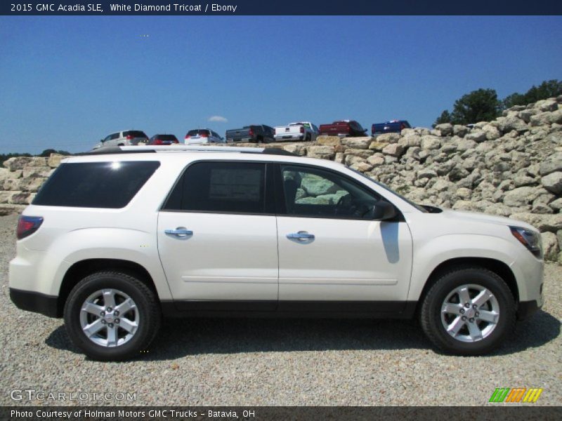  2015 Acadia SLE White Diamond Tricoat