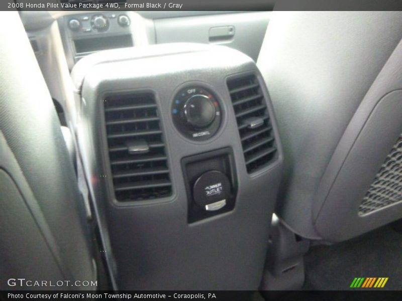 Formal Black / Gray 2008 Honda Pilot Value Package 4WD
