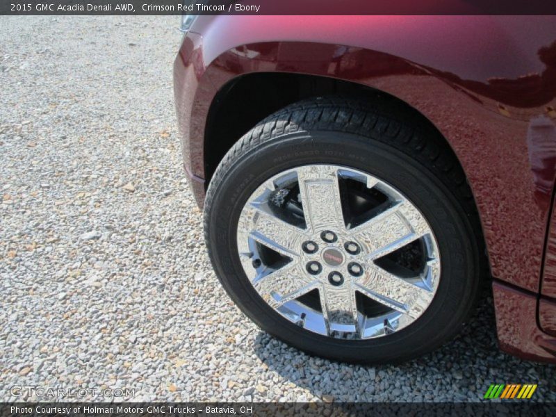 Crimson Red Tincoat / Ebony 2015 GMC Acadia Denali AWD