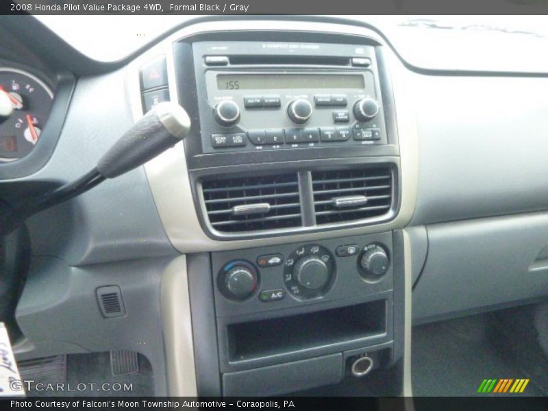 Formal Black / Gray 2008 Honda Pilot Value Package 4WD