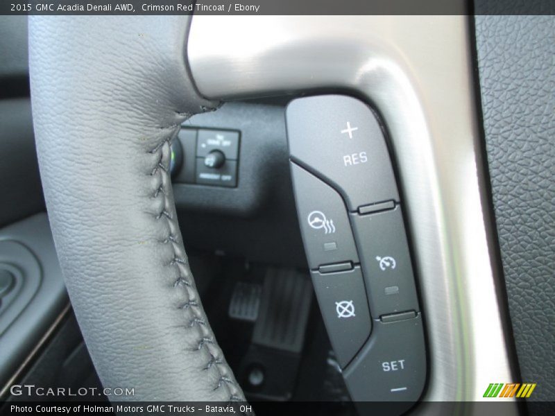 Controls of 2015 Acadia Denali AWD