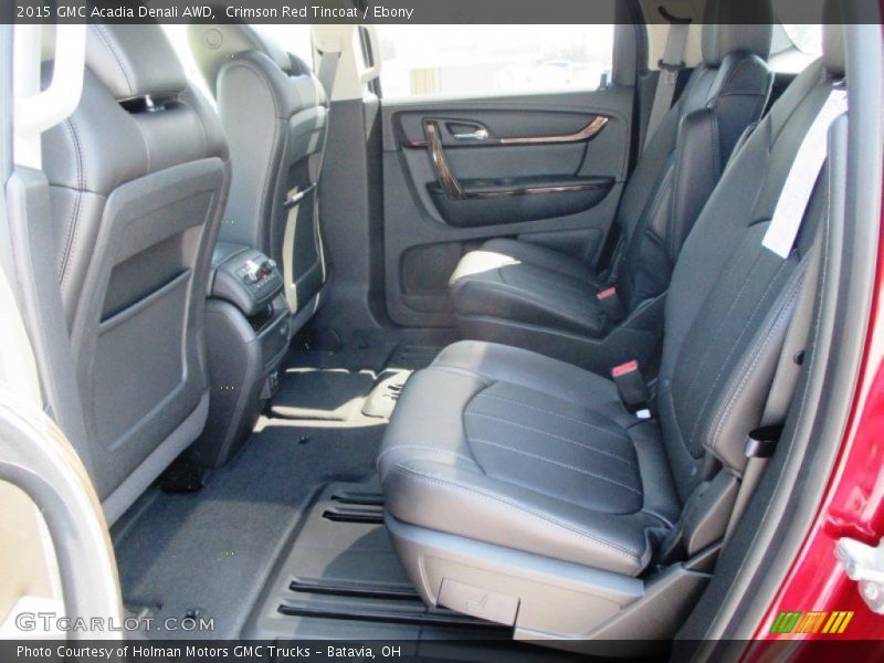 Rear Seat of 2015 Acadia Denali AWD