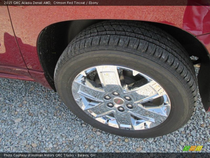 Crimson Red Tincoat / Ebony 2015 GMC Acadia Denali AWD