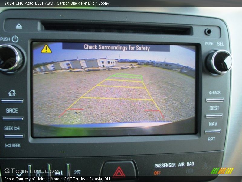 Carbon Black Metallic / Ebony 2014 GMC Acadia SLT AWD