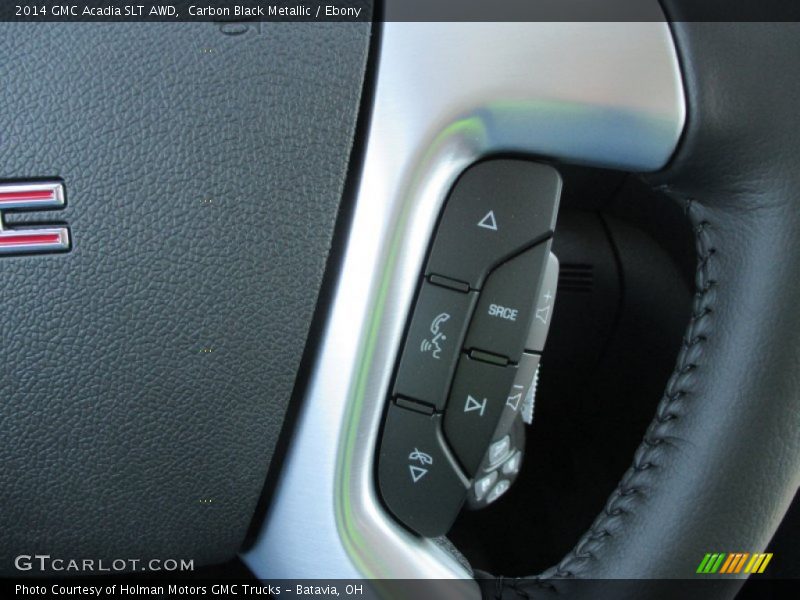 Carbon Black Metallic / Ebony 2014 GMC Acadia SLT AWD