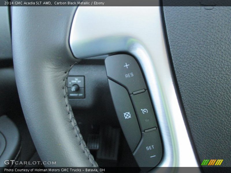Carbon Black Metallic / Ebony 2014 GMC Acadia SLT AWD