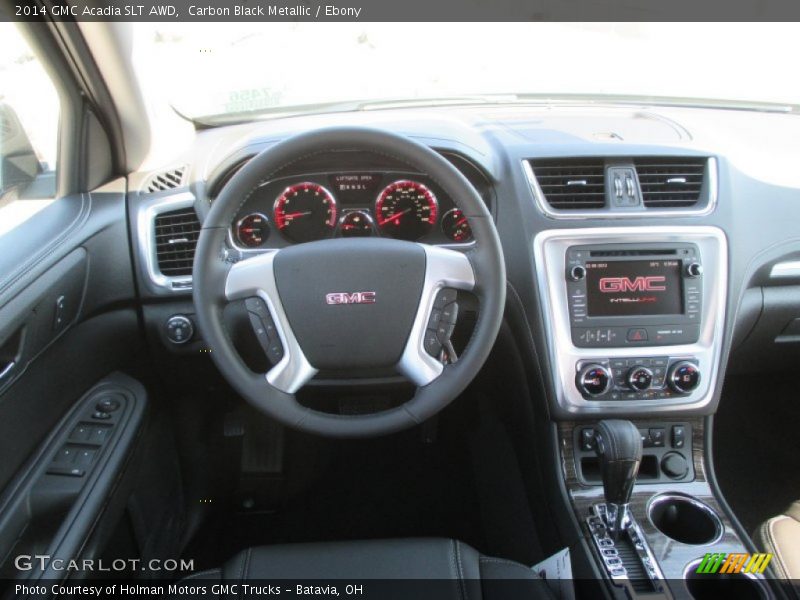 Carbon Black Metallic / Ebony 2014 GMC Acadia SLT AWD