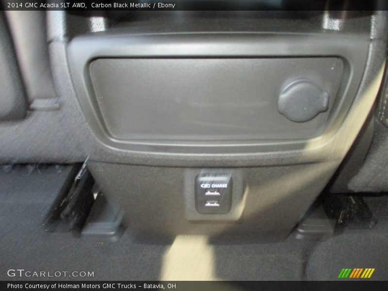 Carbon Black Metallic / Ebony 2014 GMC Acadia SLT AWD
