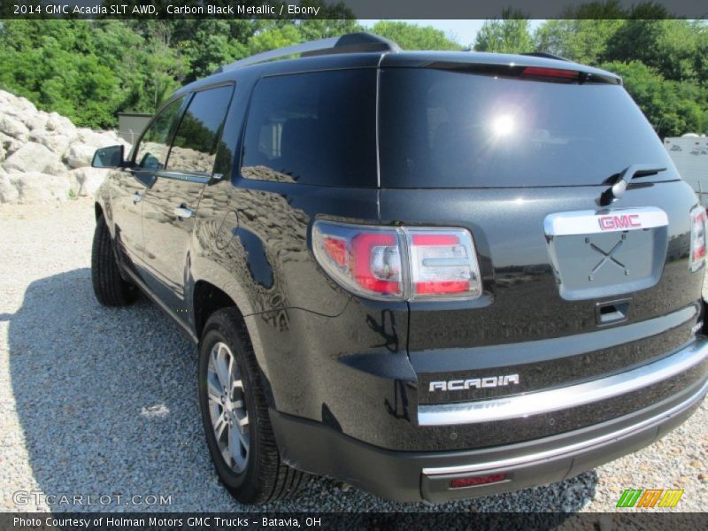 Carbon Black Metallic / Ebony 2014 GMC Acadia SLT AWD