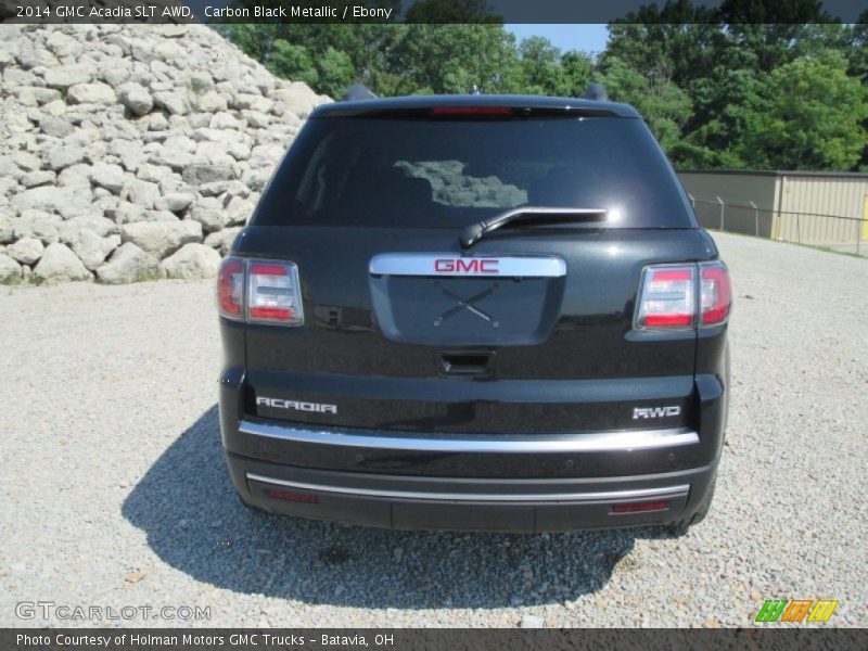 Carbon Black Metallic / Ebony 2014 GMC Acadia SLT AWD