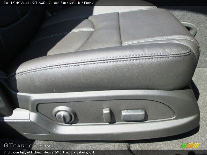 Carbon Black Metallic / Ebony 2014 GMC Acadia SLT AWD