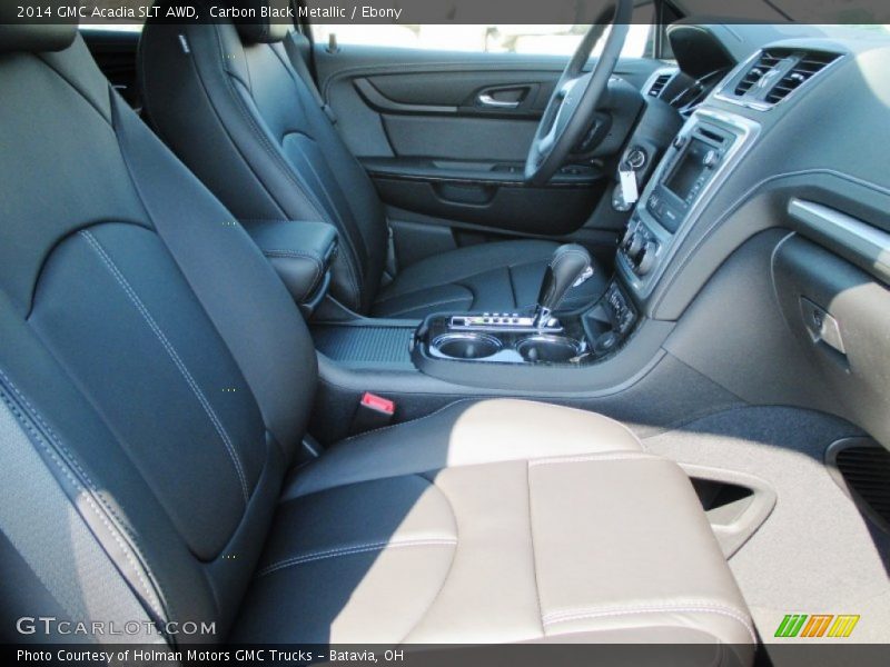 Carbon Black Metallic / Ebony 2014 GMC Acadia SLT AWD