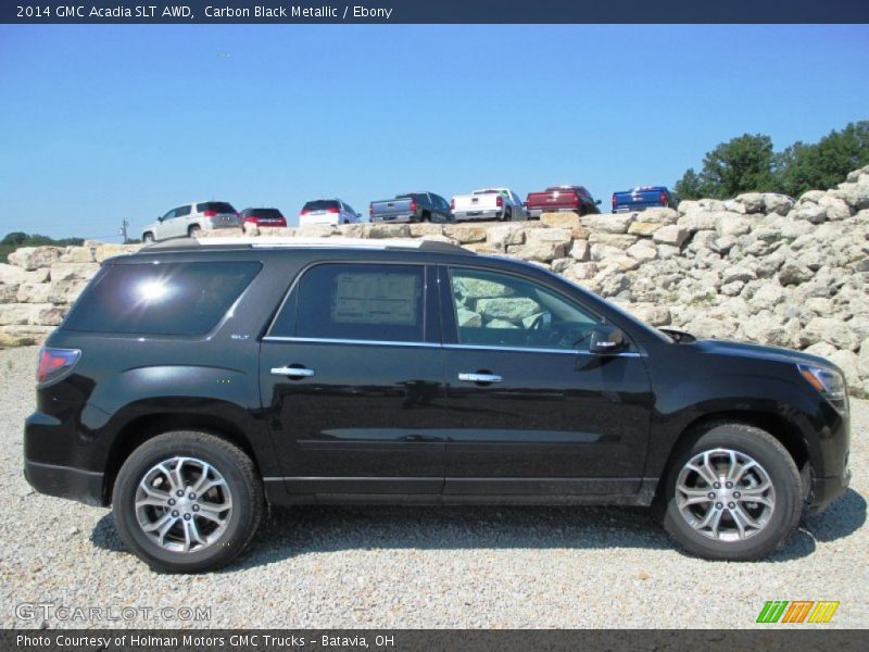 Carbon Black Metallic / Ebony 2014 GMC Acadia SLT AWD