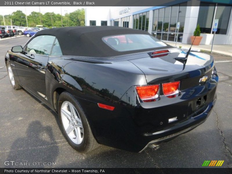 Black / Black 2011 Chevrolet Camaro LT Convertible