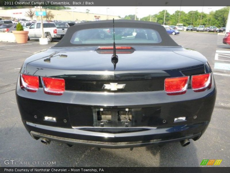 Black / Black 2011 Chevrolet Camaro LT Convertible