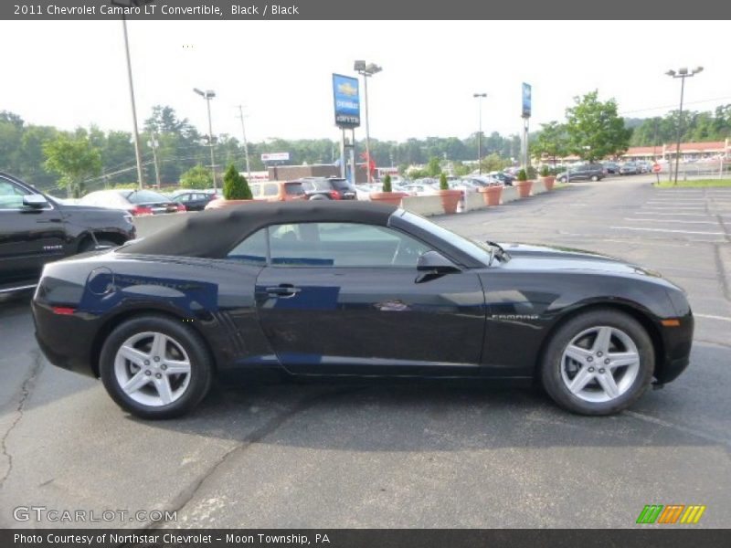 Black / Black 2011 Chevrolet Camaro LT Convertible
