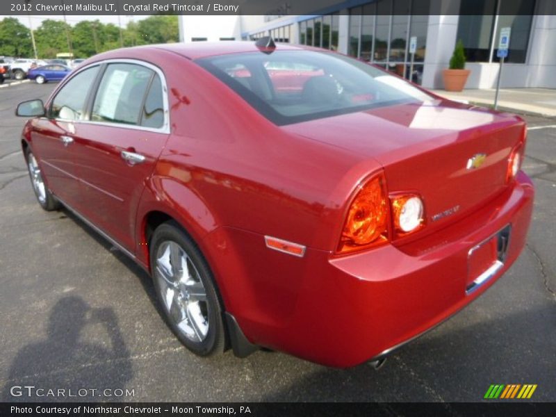 Crystal Red Tintcoat / Ebony 2012 Chevrolet Malibu LT