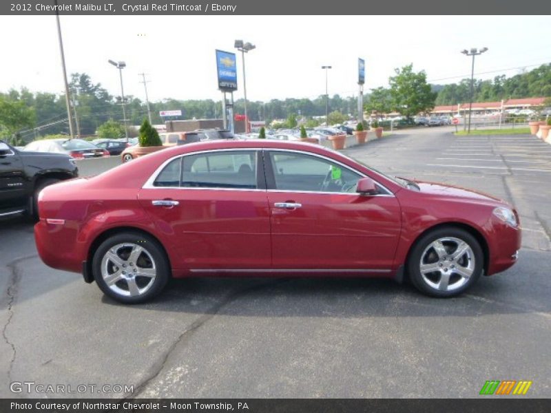 Crystal Red Tintcoat / Ebony 2012 Chevrolet Malibu LT