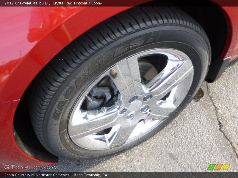 Crystal Red Tintcoat / Ebony 2012 Chevrolet Malibu LT