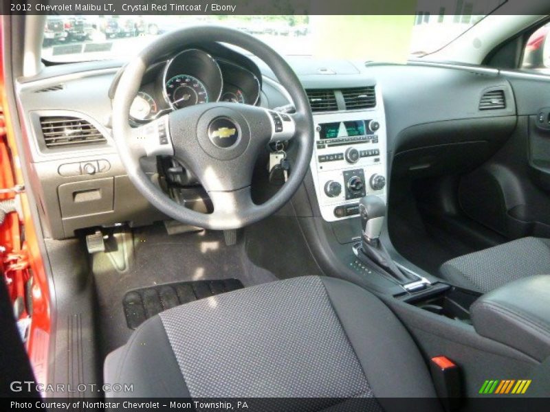 Crystal Red Tintcoat / Ebony 2012 Chevrolet Malibu LT